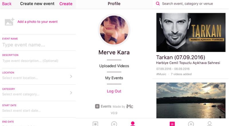 Yerli #Events uygulaması, etkinlik dikeyinde Snapchat ve Instagram hikayelere rakip olmak istiyor