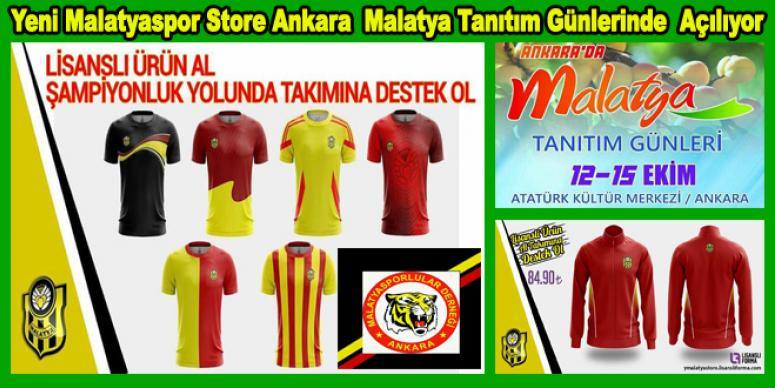 Yeni Malatyaspor Store Ankara ‘da Açılıyor