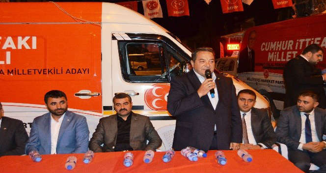 Malatya’da MHP Sesleri , Orduzu’da coşkulu sokak mitingi