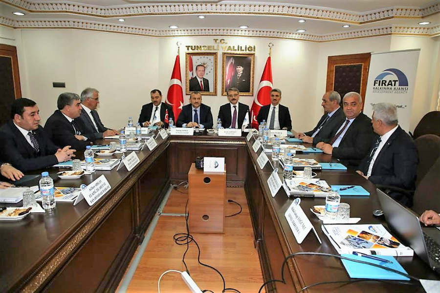 FKA 2019 Yılı 2.Yönetim Toplantısı Tunceli Valisi Tuncay Sonel başkanlığında Tunceli’de yapıldı.