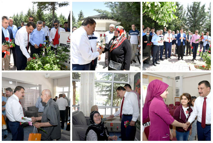 MBB Başkanı Selahattin Gürkan Ramazan Bayramı öncesinde bayram ziyaretlerinde bulundu.