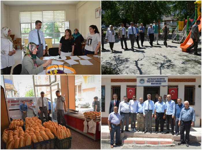Sn Malatya Valisi Aydın Baruş , Sancaktar ve Taştepe Mahalle Muhtarlarını ziyaret ederek, yapılan çalışmalar hakkında bilgiler aldı.