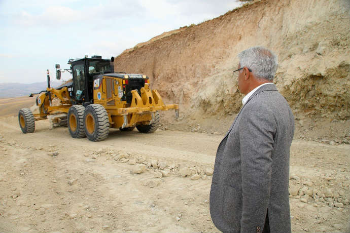 Battalgazi Belediyesi, 1,5 yıllık zaman zarfı içinde 60 kilometre yeni imar yolu açtı