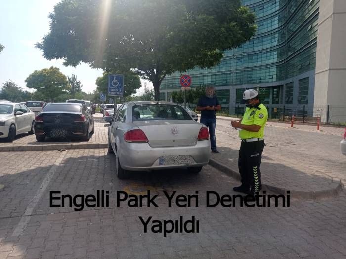 Malatya’da Engelli Park Yeri Denetimi Yapıldı