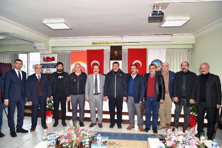 Oda Başkanlarından Başkan Gürkan’a teşekkür