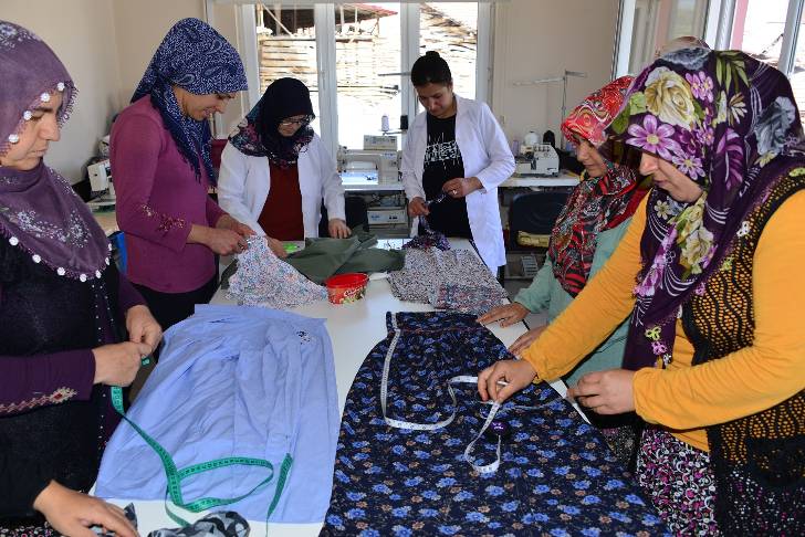 Kadınların El Emeği Göz Nuru Çalışmaları Göz Dolduruyor