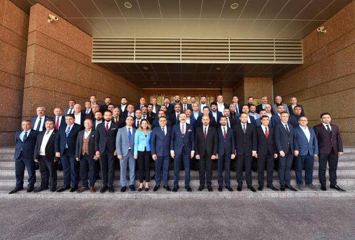 Malatya TSO heyeti TOBB Başkanı Hisarcıklıoğlu’nu ziyaret etti