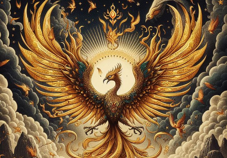 Altın Oğlan ile Gül Kız ve Zülfikar Siyah adlı Malatya masallarında Zümrüdüanka kuşu motifi