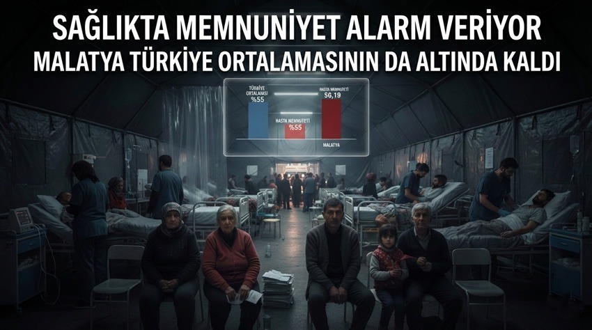 Sağlıkta Memnuniyet Alarm Veriyor: Malatya Türkiye Ortalamasının da Altında Kaldı