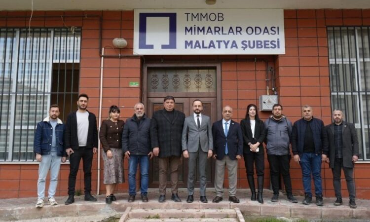 MGTC’den Mimarlar Odası Malatya Şubesi’ne Nezaket ve İş Birliği Ziyareti