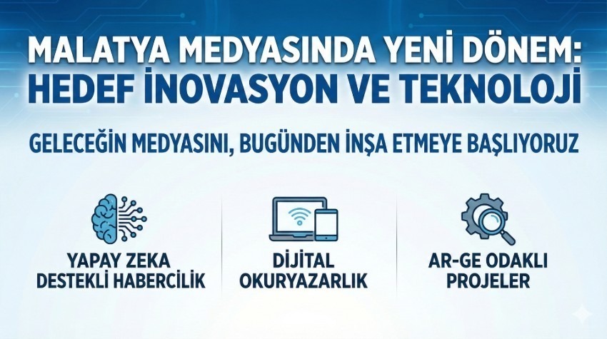 Malatya Medyasında Yeni Dönem: Hedef İnovasyon ve Teknoloji